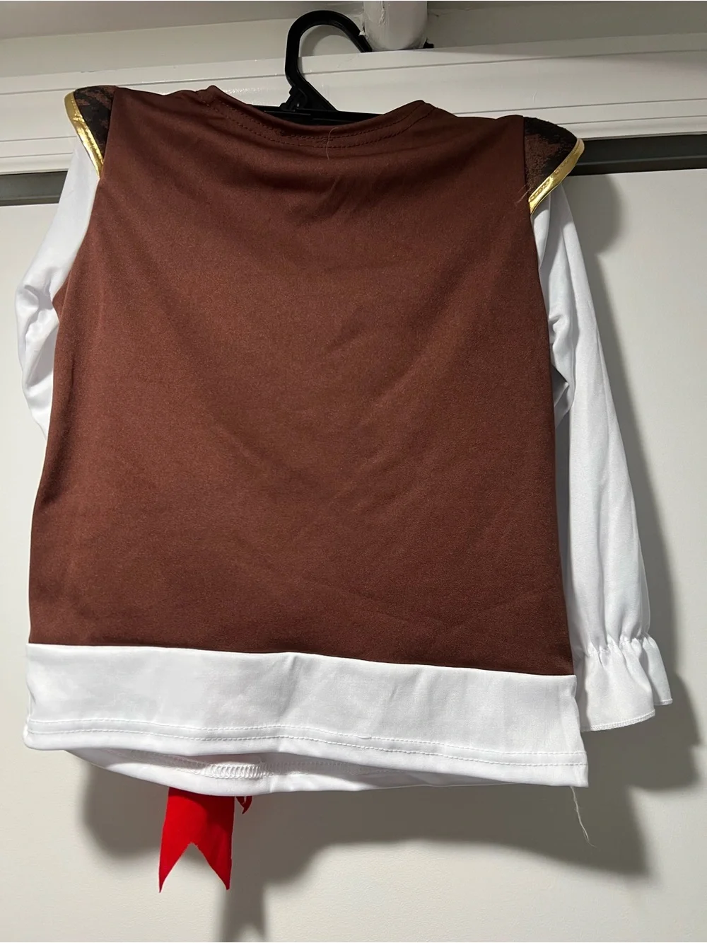 Child's Pirate Costume - Black, Red & Gold